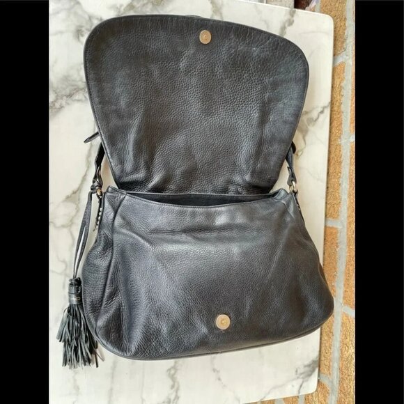 ETRO studded flap leather handbag - Picture 9 of 16